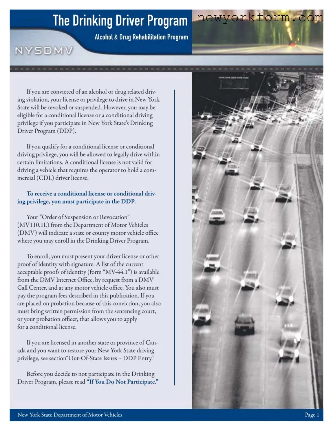 Free Nys Dmv 449 Form in PDF