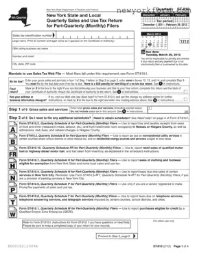 Free New York 810 Form in PDF