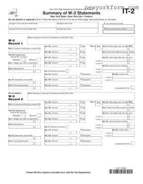 Free New York It 2 Form in PDF