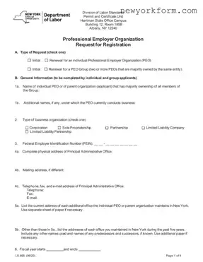 Free New York Ls 665 Form in PDF