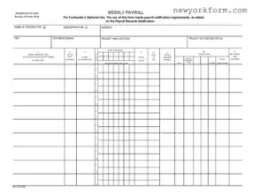 Free Nyc Payroll Form in PDF