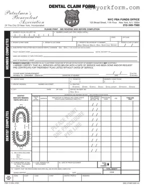 Free Nyc Pba 14 Form in PDF