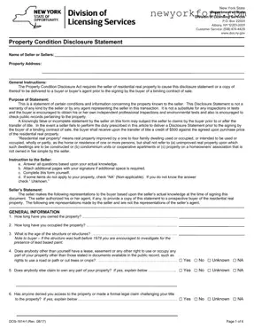 Free Nys Property Form in PDF